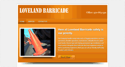 Desktop Screenshot of lovelandbarricade.com
